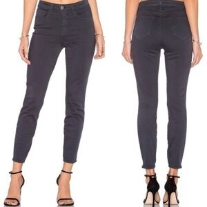 NWT L’Agence “Margot” Cropped Skinny Jean in Stingray Gray Size 25